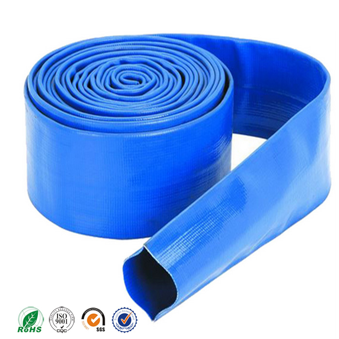 pvc lay flat water hose with different color and sizes